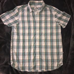 North Face button up shirt